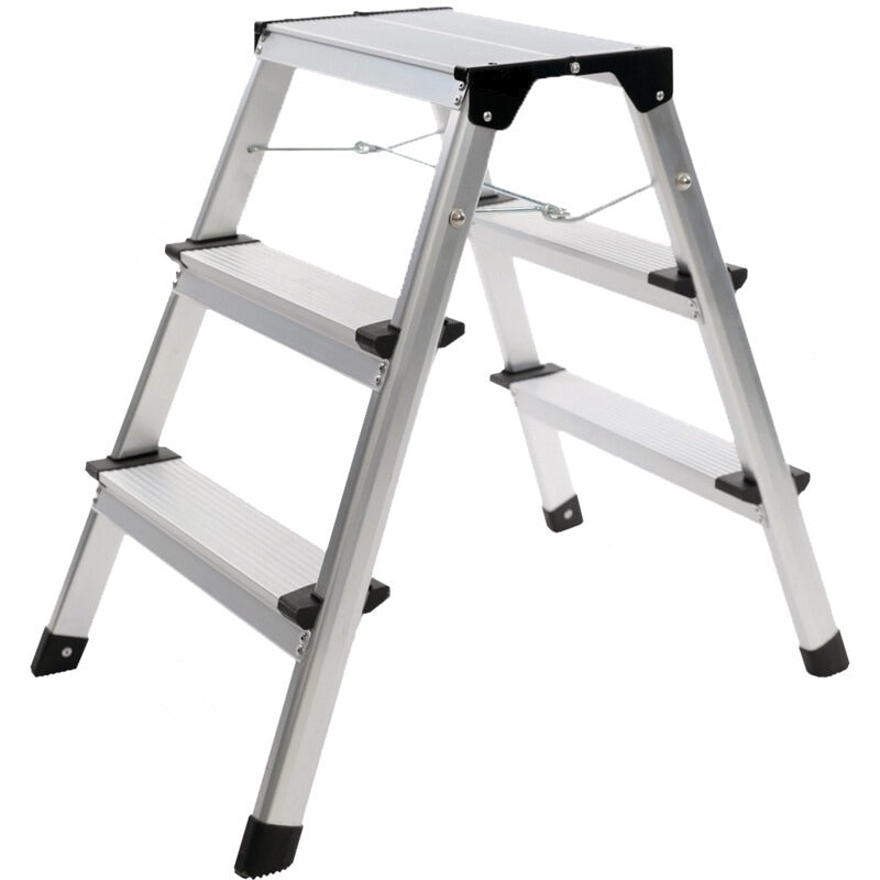KS TOOLS Aluminium-Stufen-Stehleiter