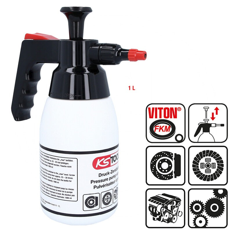 KS TOOLS Pumpsprühflasche passend für Bremsenreiniger