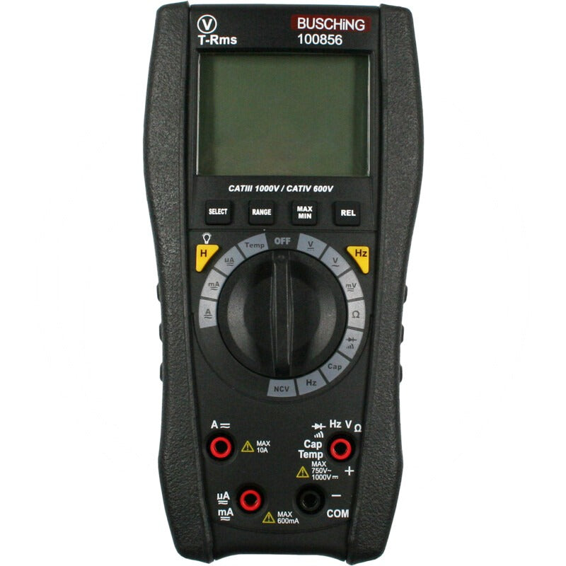 BUSCHING Multitester Digital passend für V, Ah und Ohm