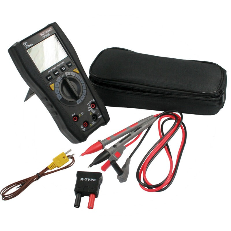 BUSCHING Multitester Digital passend für V, Ah und Ohm – Bild 2