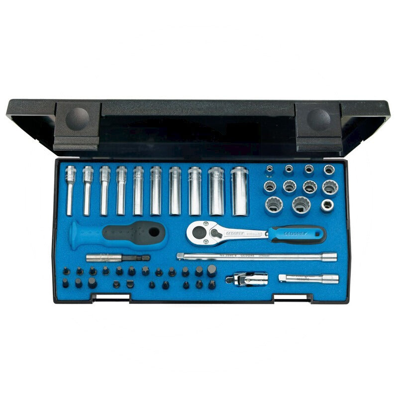 GEDORE Steckschlüssel Satz 1/4'' 49tlg