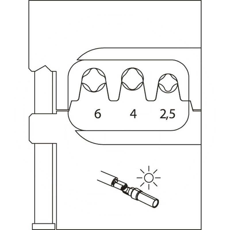 GEDORE Modul-Einsatz passend für Solarlok
