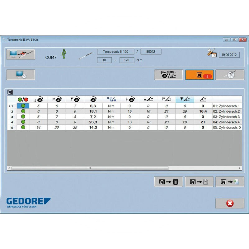 GEDORE elektron. Drehmomentschlüssel – Bild 4