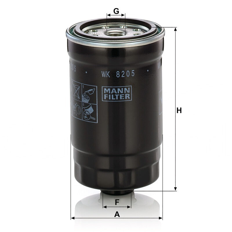 MANN FILTER Kraftstofffilter MANN FILTER