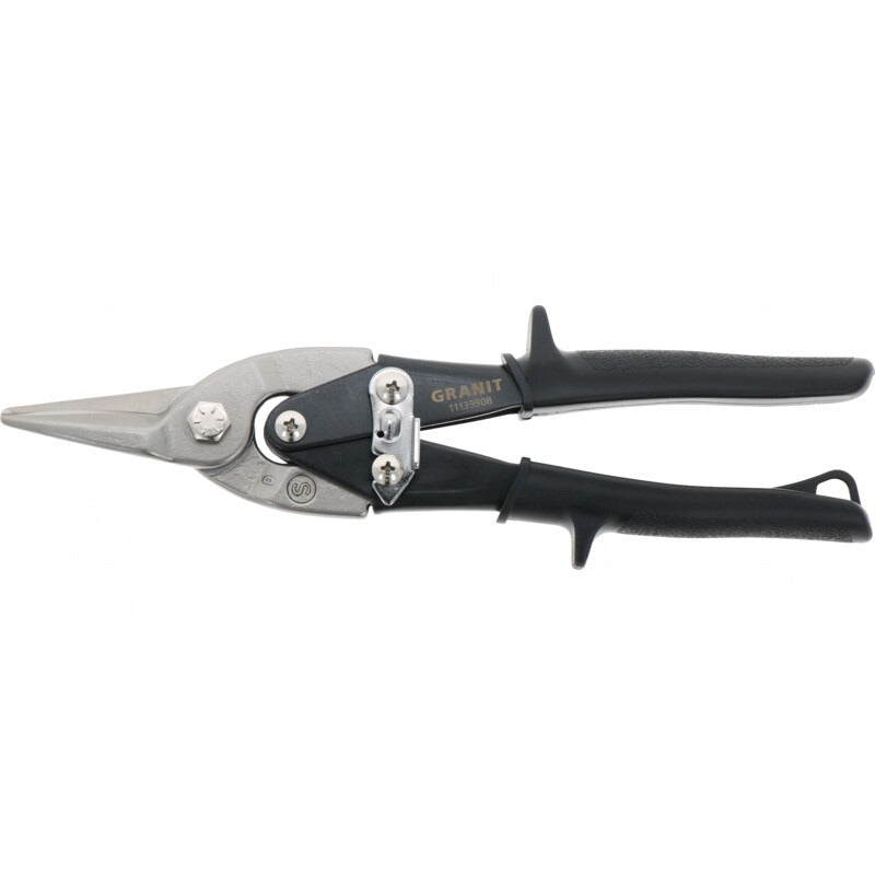 GRANIT BLACK EDITION Blechschere, gerade – 250 mm