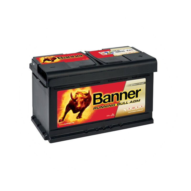 Banner Start - Stop Vliesbatterie 80Ah – 315 mm