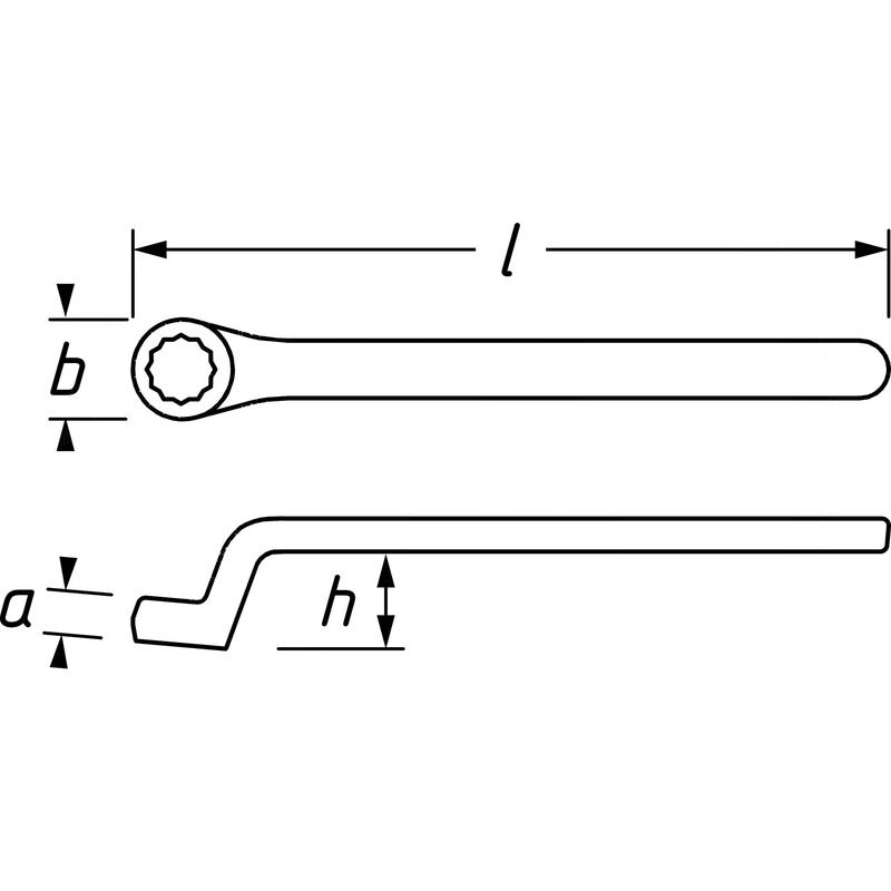 Hazet Einringschlüssel – 198 mm – Bild 2