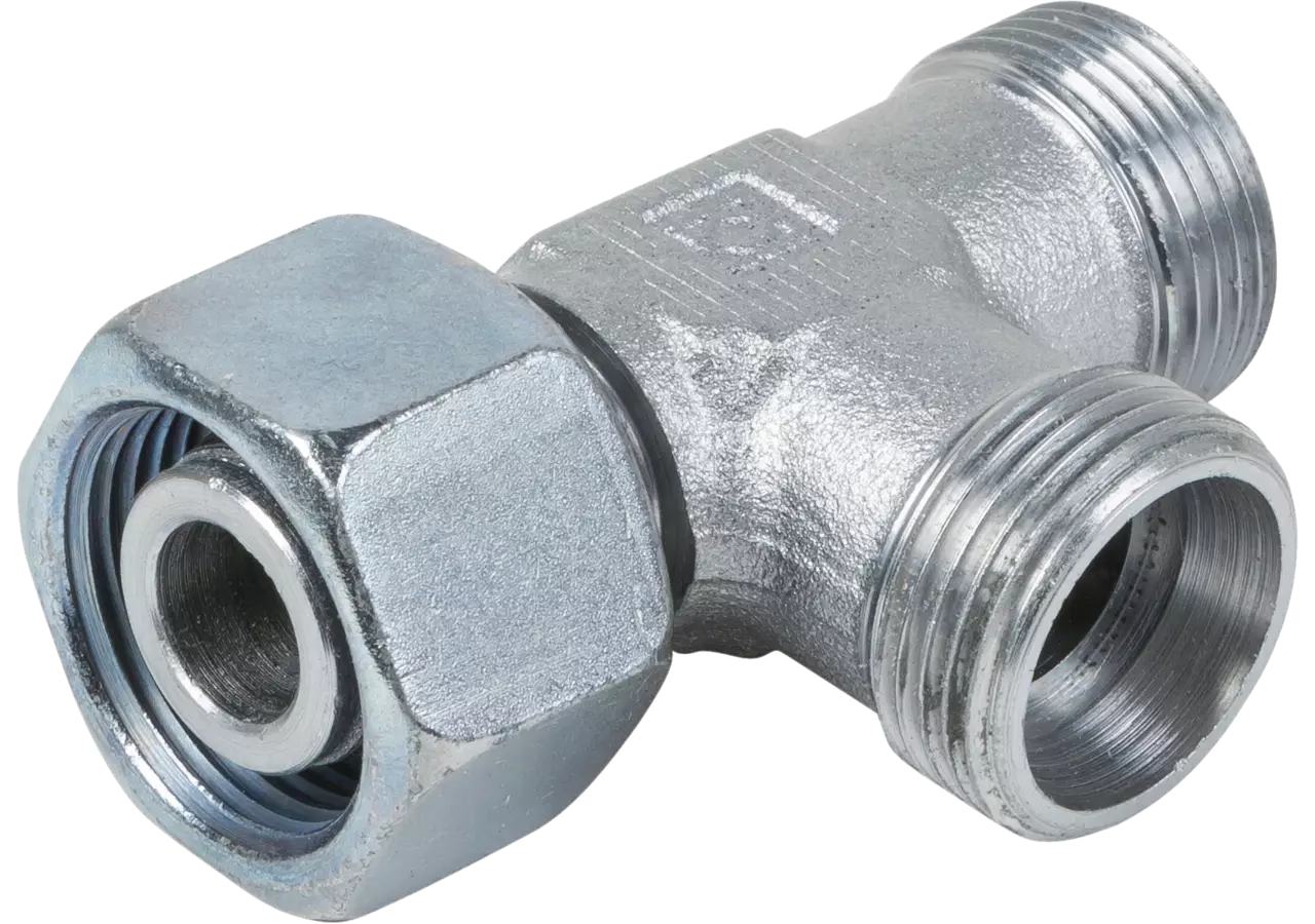 Einstellbare L-Verschraubung ELS 12L STAUFF