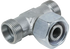 Einstellbare T-Verschraubung ETS 12S STAUFF