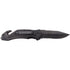 GRANIT BLACK EDITION Rettungsmesser mit Klingenarretierung