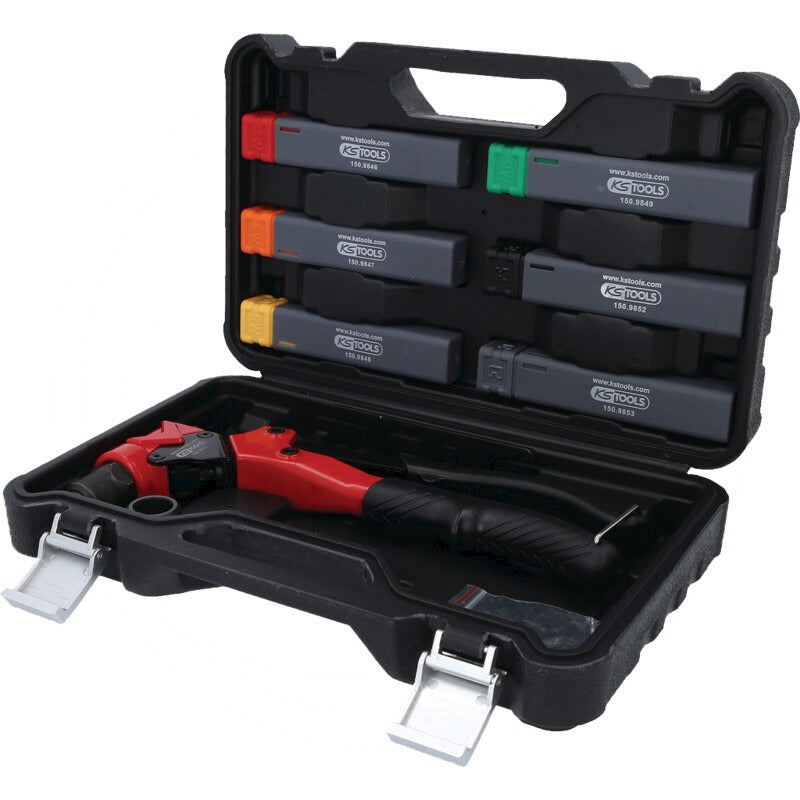 KS Tools 3in1 Handnietzangen-Satz drehbar