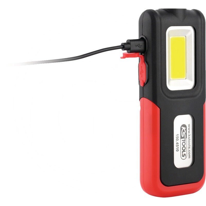 KS TOOLS Mobile Werkstatt-Handlampe, knickbar – Bild 4