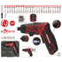 KS TOOLS eMONSTER 1/4" Akku-Bit-Schrauber-Satz – Bild 4