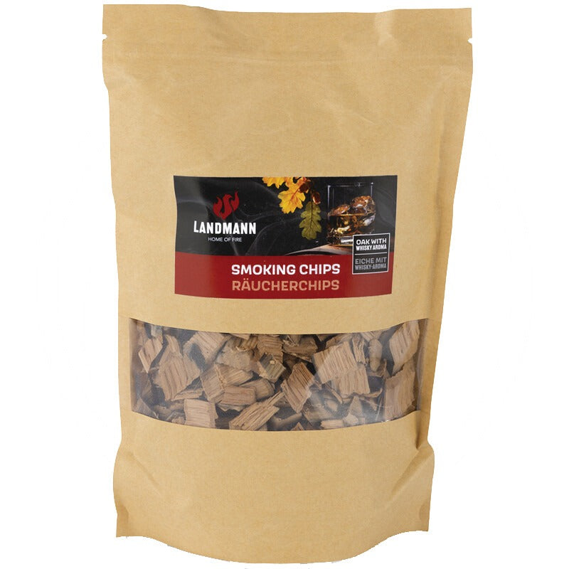 LANDMANN Räucherchips Whisky Aroma