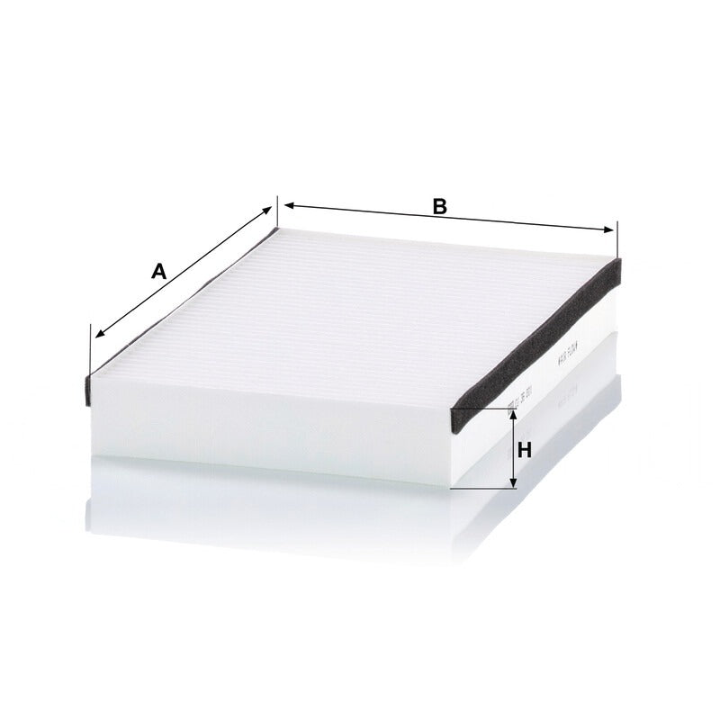 MANN FILTER Innenraumfilter A (mm) 358 MANN FILTER
