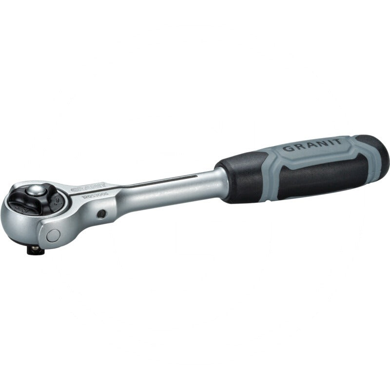 GRANIT BLACK EDITION 1/4" Umschaltknarre, 90 Zahn – 153 mm