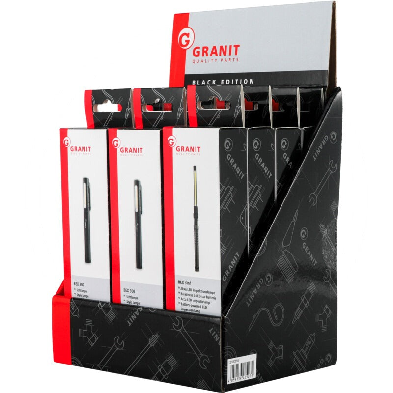 GRANIT BLACK EDITION LED-Lampen Display BE 3in1 + BEX 300 – Bild 4