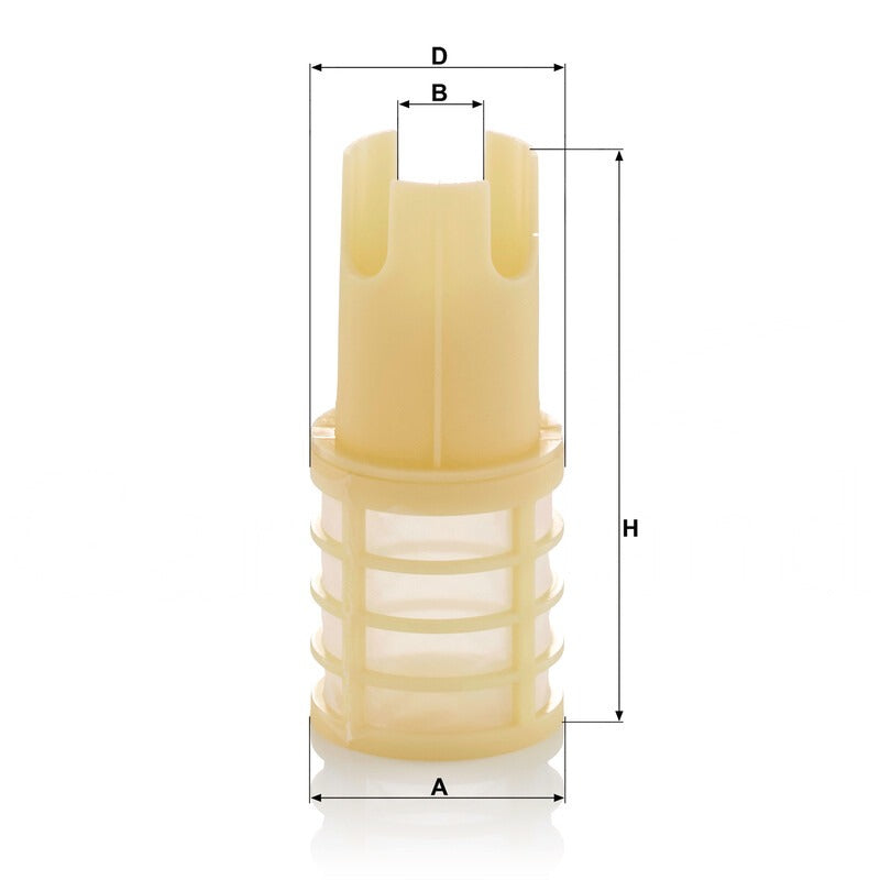MANN FILTER Kraftstofffilter A (mm) 52,2 MANN FILTER