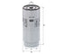 MANN FILTER Kraftstoffilter passend für u.a.• FORD MANN FILTER