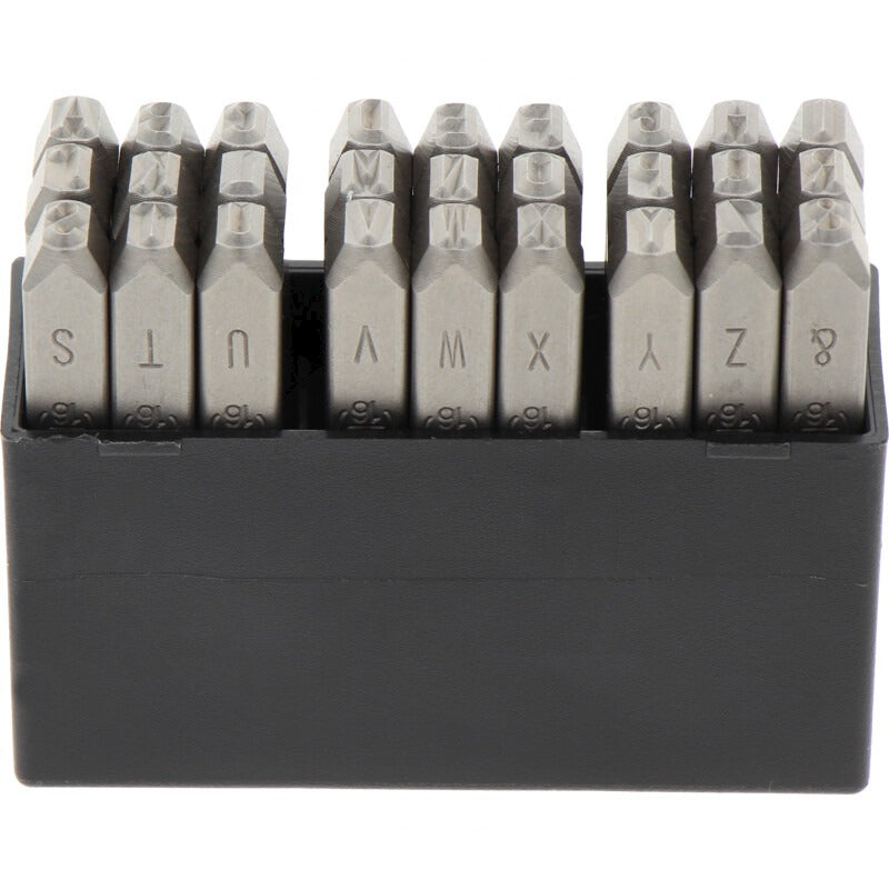 GRANIT BLACK EDITION Prägestempel-Satz "Buchstaben" – Bild 2