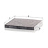 MANN FILTER Innenraumluftfilter A (mm) 190 MANN FILTER
