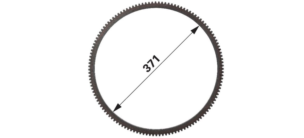 McCormick Starterkranz passend zu Case IH – Innendurchmesser 371 mm McCormick