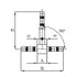 manuli 3W Fitting 10 10 12