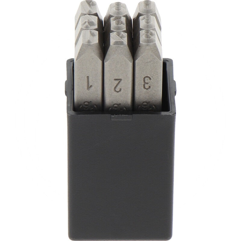 GRANIT BLACK EDITION Prägestempel-Satz "Ziffern"