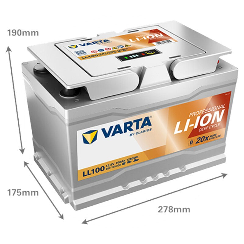 VARTA Professional Li-Ion 12,8V 100AH 1280WH ETN 850100000