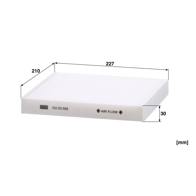 MANN FILTER Innenraumfilter CU 23 033 MANN FILTER