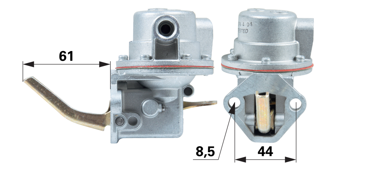 McCormick Kraftstoffpumpe mit Dichtung 708294R93 McCormick
