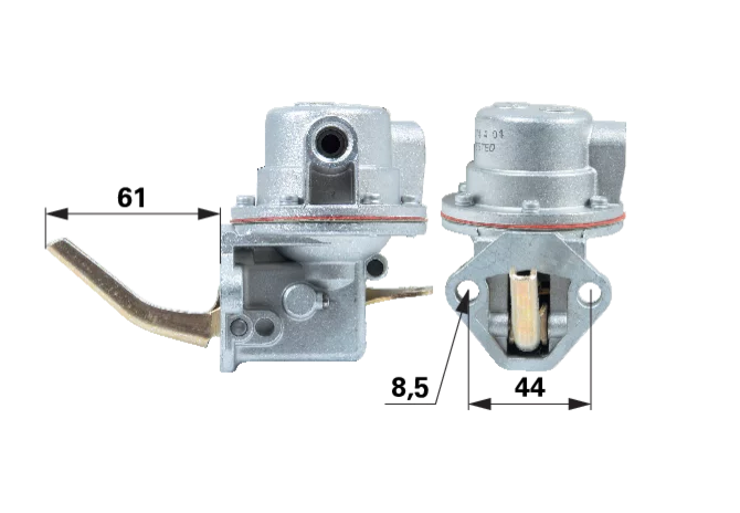 McCormick Kraftstoffpumpe mit Dichtung 708294R93 McCormick