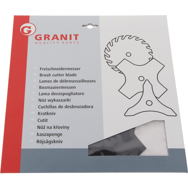 GRANIT 4-Zahn Grasschneidemesser Zentralbohrung (mm) 20 – Bild 2