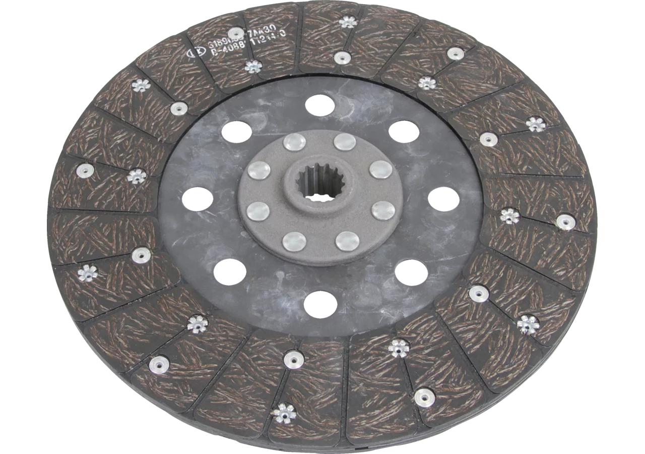 LUK Kupplungsscheibe Zapfwelle 302885200 / 328051110 – AD 280 mm, Zapfwelle motorseitig, lose LUK