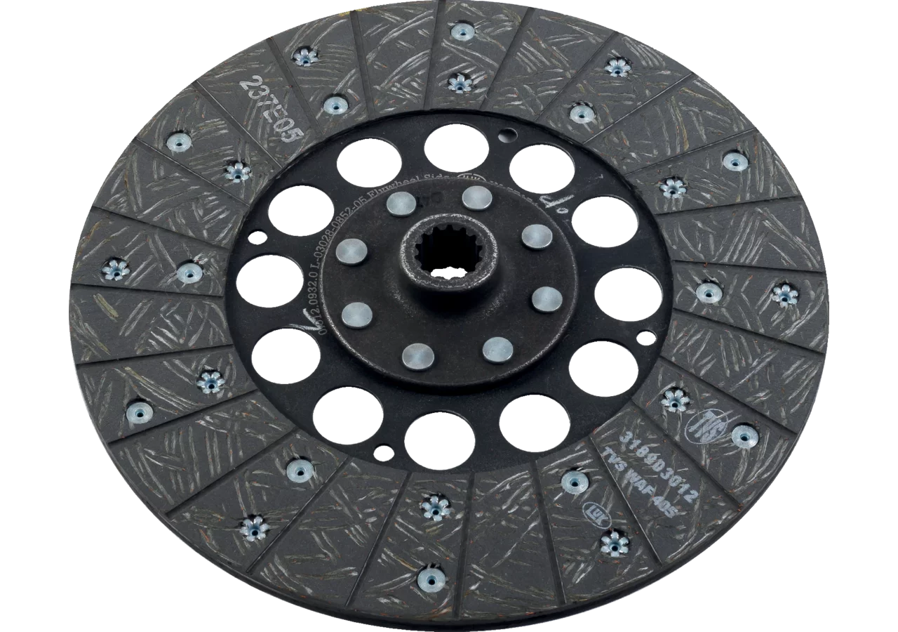 Kupplungsscheibe Zapfwelle AD 280 mm, Profilart 22x25, passend für Same GartenShop24 - Hochwertige Gartengeräte