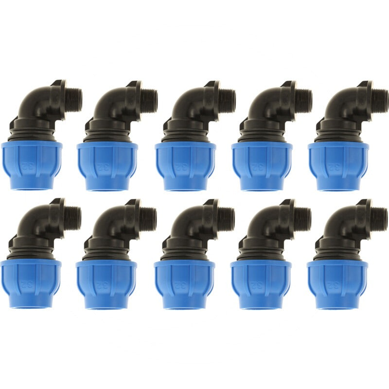 irritec VPE10 Winkel 90° mit AG-Abzweigung 32x3/4" – Bild 2