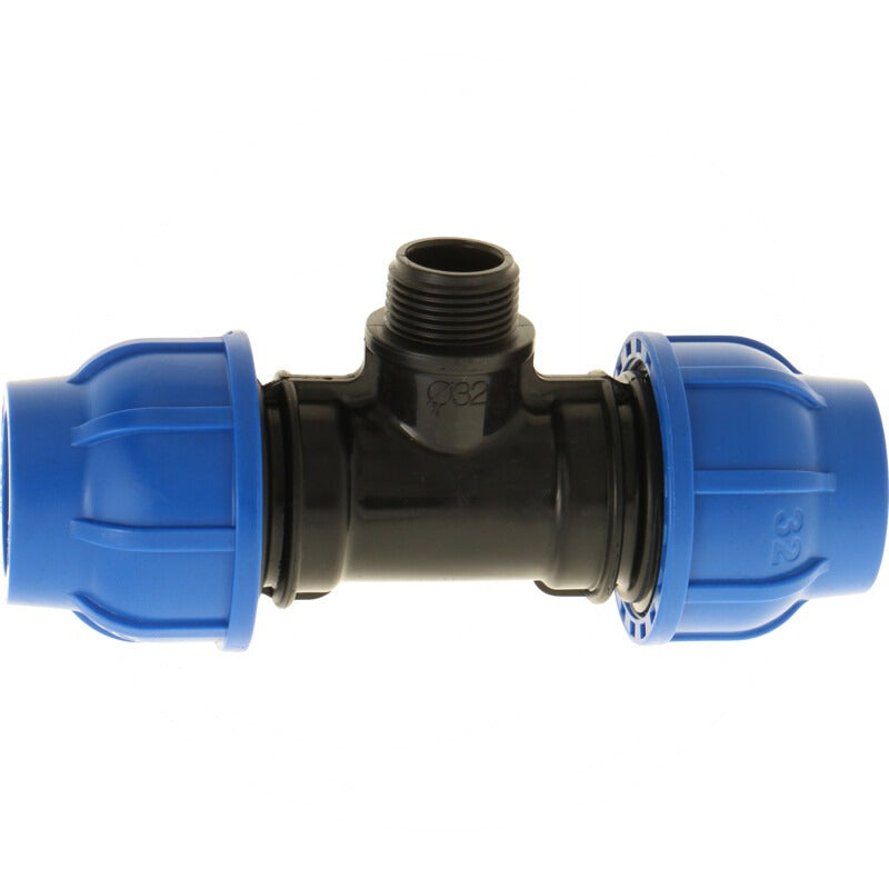 irritec VPE10 T-Stück mit AG-Abzweigung 25x1/2" x 2