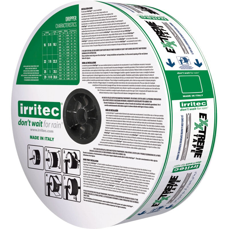irritec Tropfschlauch Tape 16 x 0,15mm – 3050 m