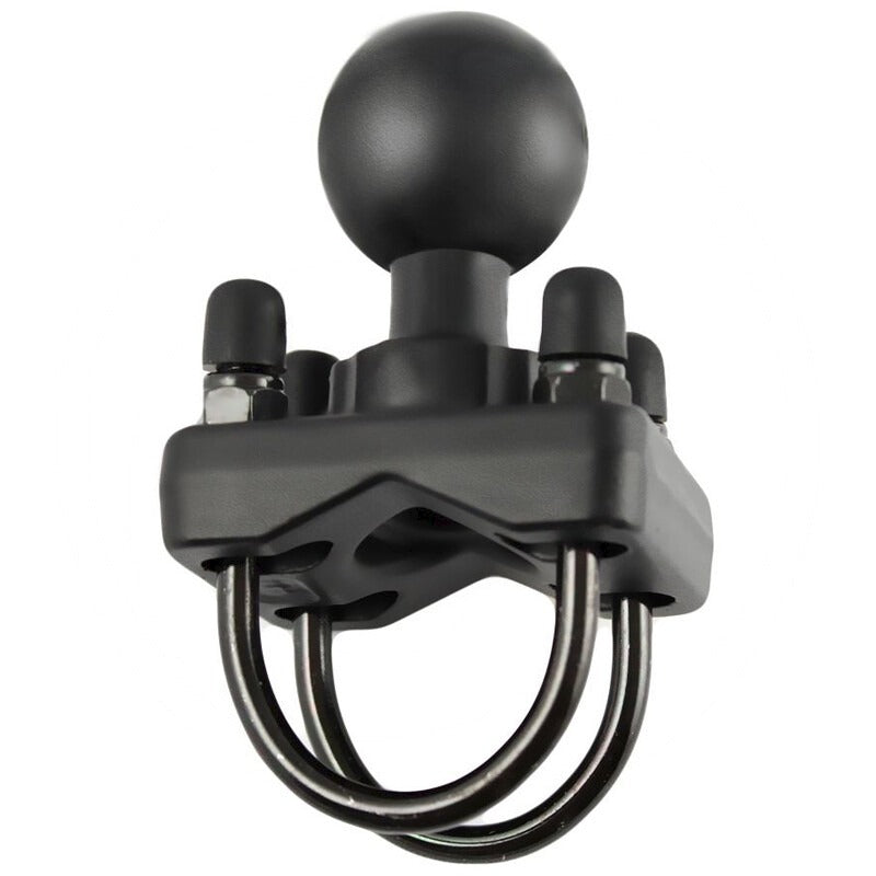 RAM MOUNTS Doppel-Rohr-Klemme C-Kugel passend für C-Kugel – Ø 31,8 - 38,1 mm