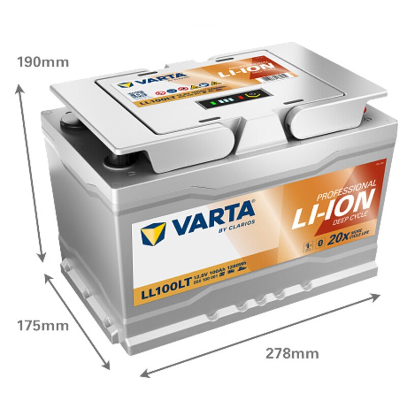 VARTA Professional Li-Ion 12,8V 100AH 1280WH ETN 850100001