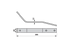 Zinkenarm L 385 mm Fella 488088 Fella