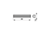 Spannhülse AD 13 x L 60 mm, Dacromet beschichtet Fella 107483 Fella