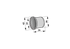 Buchse AD 42 x ID 33 x L 35 mm Fella 120725 Fella