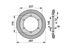 Tellerrad spiralverzahnt Fella 121914 Fella