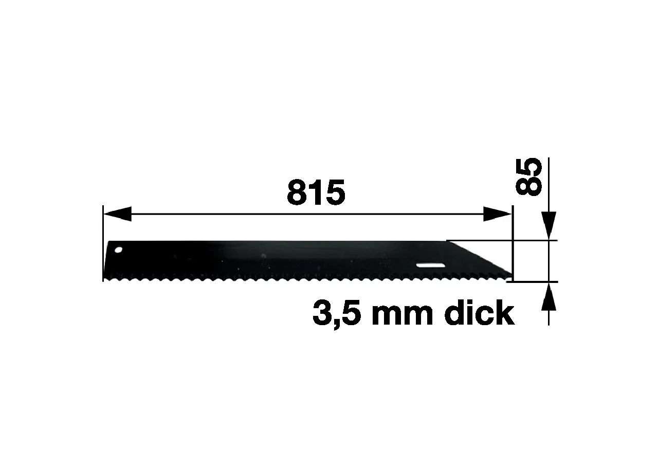 Säge links – passend für Fella 123453 GartenShop24