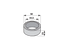 Nadellager AD 58 x ID 44,5 x B 23 mm Fella 121048 Fella