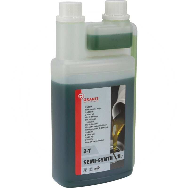 GRANIT Zweitaktöl SEMI SYNTH – 07813198053 Gebinde 1 Liter Dosierflasche
