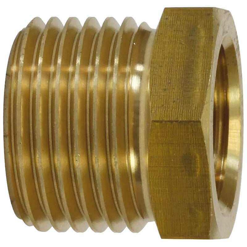 GRANIT Reduziermuffe – 20 mm Gewinde 1/2" AG, 3/8" IG