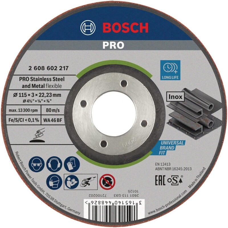 BOSCH Schruppscheibe WA 46 BF, 115mm