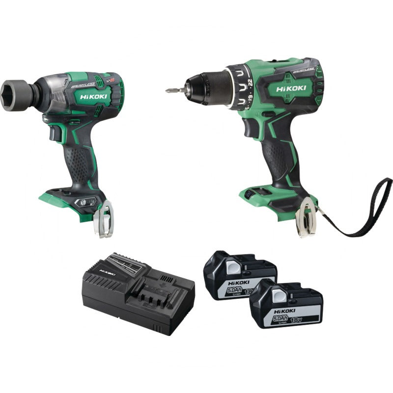 Hikoki Akku-Combo-Kit HiKOKI KC18DPL, 18V